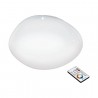 Plafón de Techo LED Eglo Sileras-A 36W Luz Regulable con Mando a Distancia