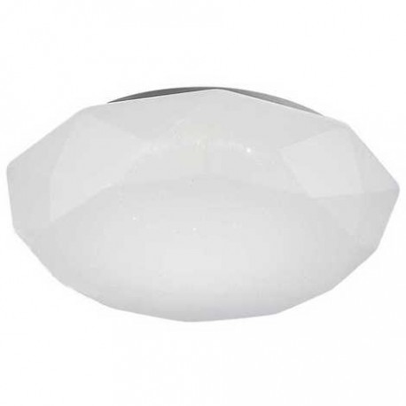 Plafón de Techo LED Mantra Diamante Smart 38cm 56W Luz Regulable