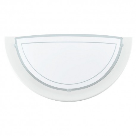 Aplique de Pared Eglo Planet 1 Blanco 1 Bombilla E27