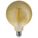 Bombilla LED Vintage Globo con Filamento 6W E27 12cm