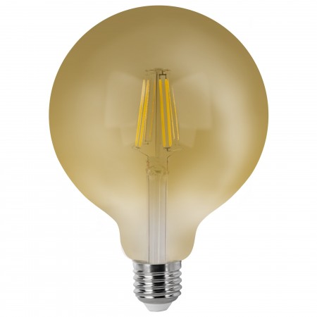 Bombilla LED Vintage Globo con Filamento 6W E27 9cm