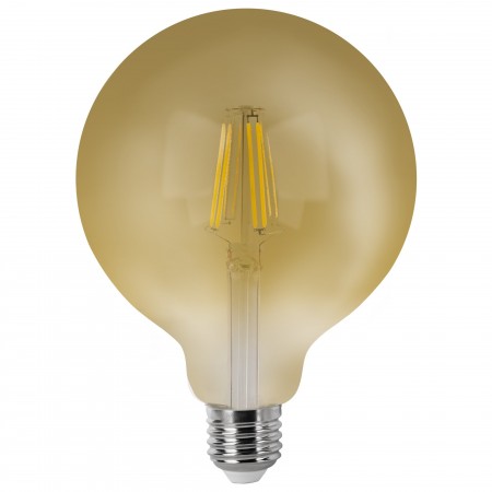 Ampoule ballon LED vintage avec filament 6W E27 8cm