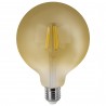 Bombilla LED Vintage Globo con Filamento 6W E27 8cm