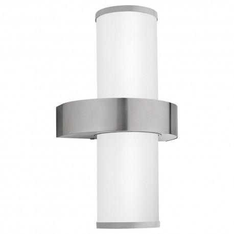 Aplique de Pared Exterior Eglo Beverly Gris 2 Bombillas E27