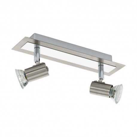 Spotlight Strip EGLO Rottelo Nickel Matte 2 Ampoules GU10