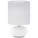 Lampe de Table EGLO Trondio Blanco 1 Ampoule E14