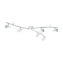Riccio 2 Bande d’ampoule EGLO blanche 6 ampoules GU10