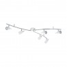 Riccio 2 Bande d’ampoule EGLO blanche 6 ampoules GU10