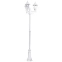 Lampadaire Extérieur EGLO Navedo Blanc 3 Ampoules E27 56cm