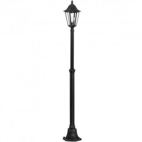 Farola Exterior Eglo Navedo Negro 1 Bombilla E27 200cm