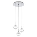 Suspension LED EGLO Montefio 1 Chrome Warm Light 15W 40cm