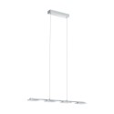 Suspension LED EGLO Cartama Chrome Warm Light 18W 78cm