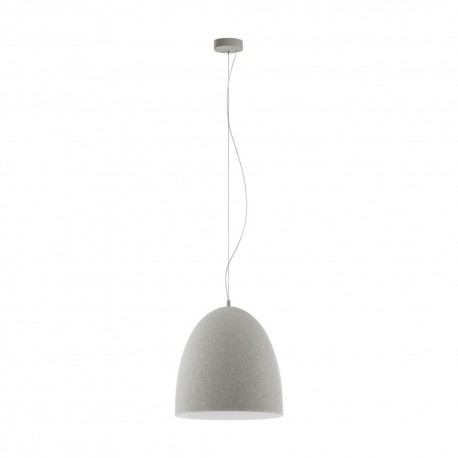 Lámpara Colgante Eglo Sarabia Gris 1 Bombilla E27 40,5cm