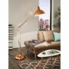 Lampadaire Eglo Borgillio Cuivre 1 Ampoule E27