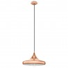 Lámpara Colgante Vintage Eglo Coretto 2 Cobre 1 Bombilla E27 40cm