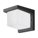 Aplique de Pared Exterior LED Eglo Desella 1 Antracita Luz Cálida 10W