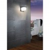 Aplique de Pared Exterior LED Eglo Desella 1 Antracita Luz Cálida 10W