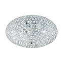 Plafonnier Eglo Clemente Cromo 3 Ampoules E27 45cm