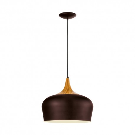 Obregon Suspension EGLO Marron 1 Ampoule E27