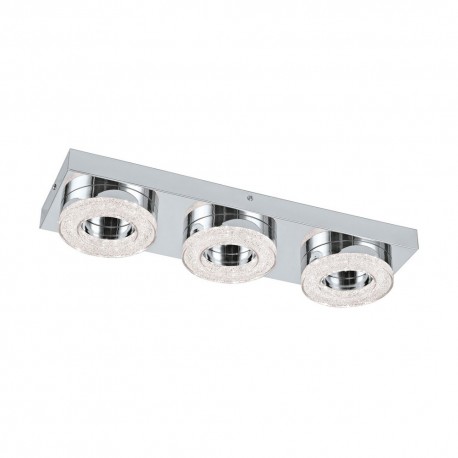 Plafonnier LED EGLO Fradelo Chrome Warm Light 12W 46cm Circulaire
