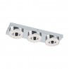 Plafonnier LED EGLO Fradelo Chrome Warm Light 12W 46cm Circulaire