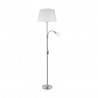 Lampadaire Eglo Conesa Nickel Mate 2 Ampoules E27