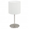 Lampe de Table EGLO Pasteri Blanc 1 Ampoule E14