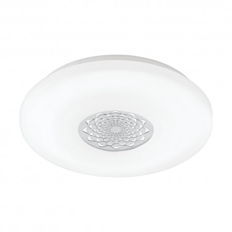 Plafón de Techo LED Eglo Capasso 1 Blanco Luz Cálida 24W