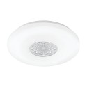 Plafón de Techo LED Eglo Capasso 1 Blanco Luz Cálida 24W