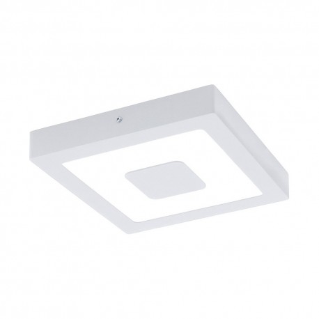 Lámpara de Exterior para Pared o Techo LED Eglo Iphias Blanco Luz Cálida 16W