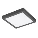 Lámpara de Exterior para Pared o Techo LED Eglo Argolis Antracita Luz Cálida 22W