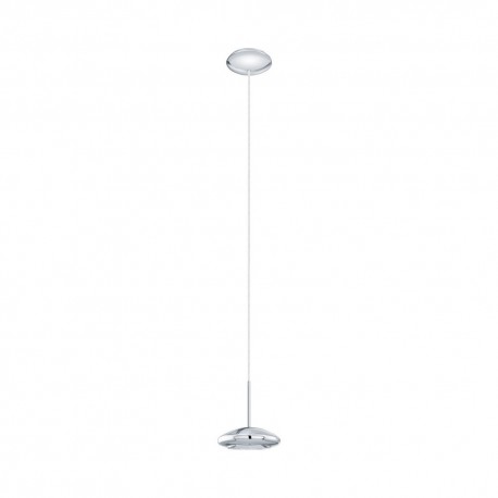 Lámpara Colgante LED Eglo Tarugo 1 Cromo Luz Cálida Regulable 5W
