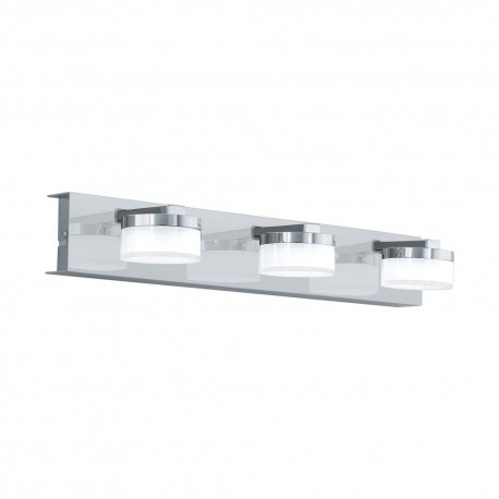 Aplique de Pared para Baño LED Eglo Romendo 1 Cromo Luz Cálida Regulable 21W