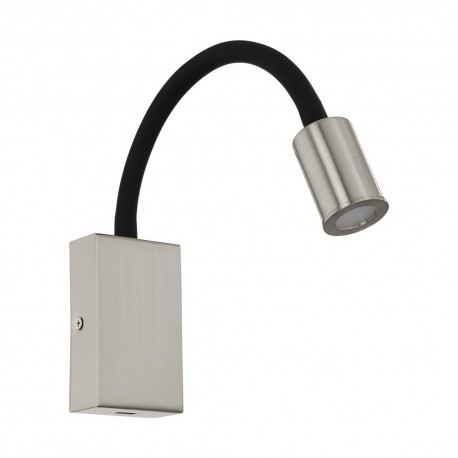 Aplique de Pared LED Eglo Tazzoli Níquel Mate Luz Cálida 3W