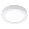 Downlight Superficie Eglo Connect LED Fueva-C Blanco Luz Regulable 16W 22,5cm