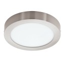 Downlight Superficie Eglo Connect LED Fueva-C Níquel Mate Luz Regulable 16W 22,5cm