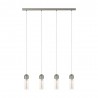 Suspension Eglo Zacharo Nickel Matte 4 Ampoules E27