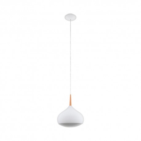 Lámpara Colgante Eglo Connect LED Comba-C Blanco Luz Regulable 18W