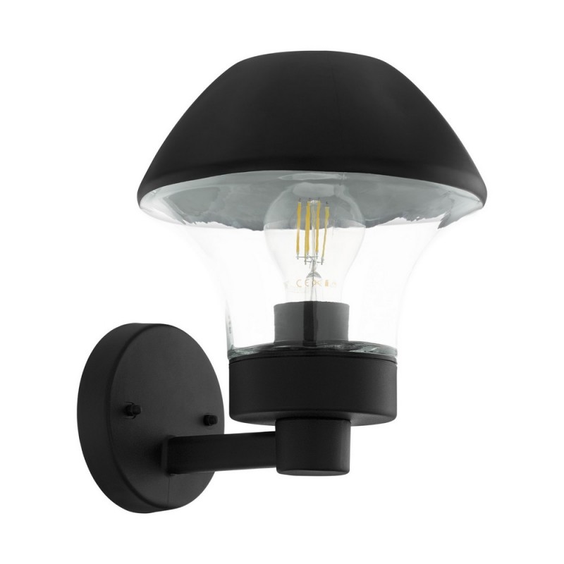 Negro EGLO VERLUCCA lámpara de pared E27 60 W