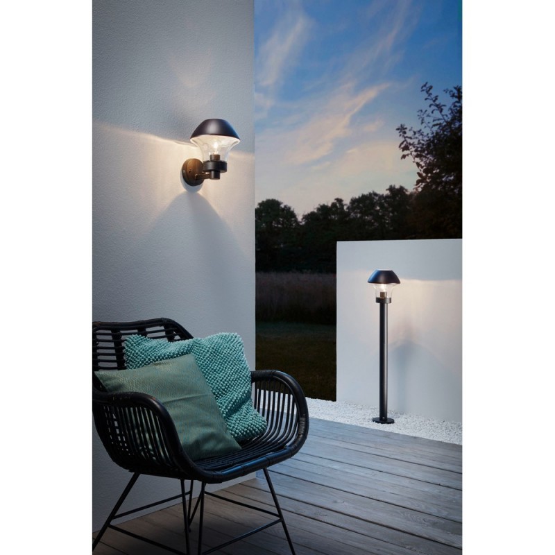 Negro EGLO VERLUCCA lámpara de pared E27 60 W