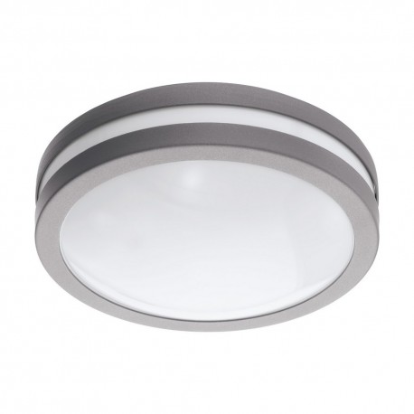 Applique extérieure ou plafonnier EGLO Connect LED Locana-C Argent Lumière Chaude 14W