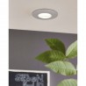 Downlight Empotrable LED Eglo Margo-Led Cromo Luz Cálida 5W