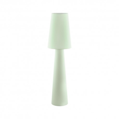 Lámpara de Pie Eglo Carpara Pastel Verde 2 Bombillas E27