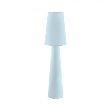 Lámpara de Pie Eglo Carpara Pastel Azul 2 Bombillas E27