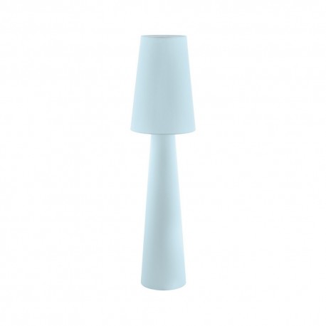Lámpara de Pie Eglo Carpara Pastel Azul 2 Bombillas E27