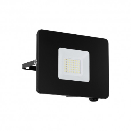 Proyector LED de Exterior Eglo Faedo 3 Negro Luz Blanca 30W 13,5cm