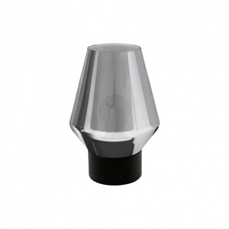 Lámpara de Sobremesa Eglo Verelli Negro 1 Bombilla E27