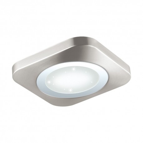 Plafonnier LED EGLO Puyo-S Nickel Matte Warm Light 14W