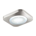 Plafón de Techo LED Eglo Puyo-S Níquel Mate Luz Cálida 14W