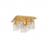 Plafonnier Eglo Pyton Gold Gold 5 Ampoules G9